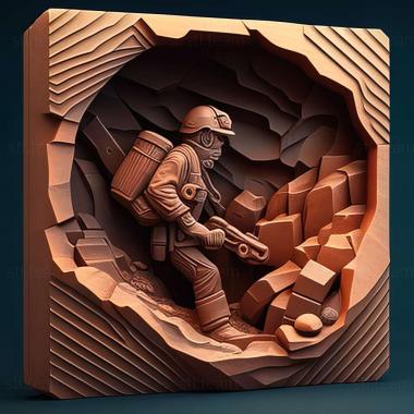 3D model Miner Wars game (STL)